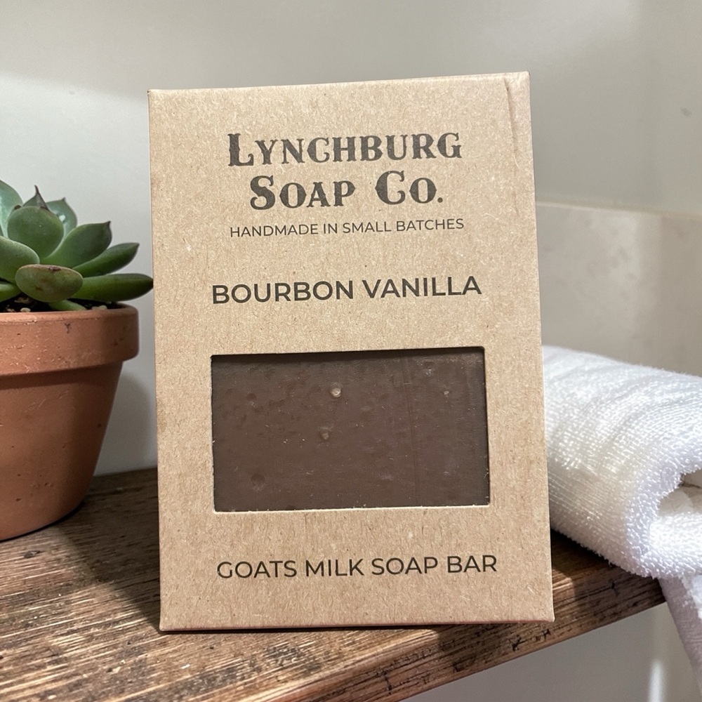 Bourbon Vanilla Goat Milk Soap - Brown